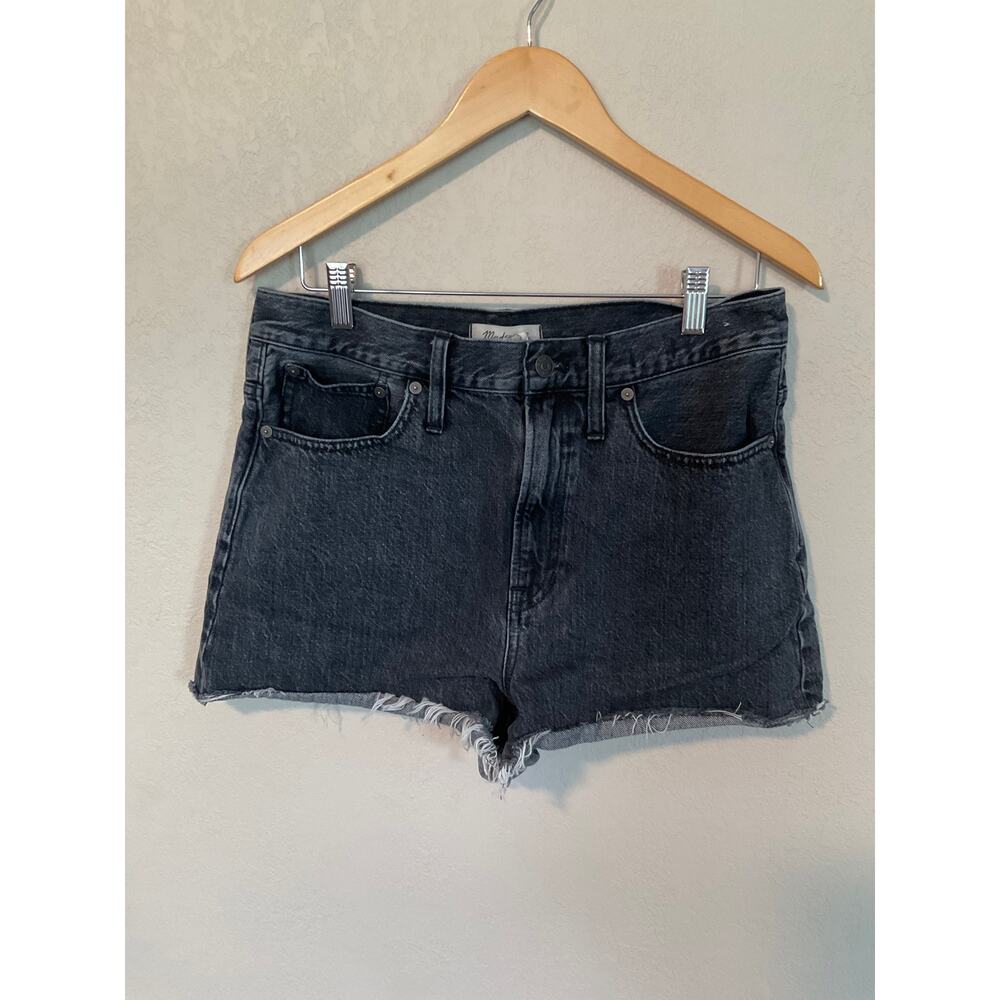 Madewell The Perfect Jean Black Short SZ 30
